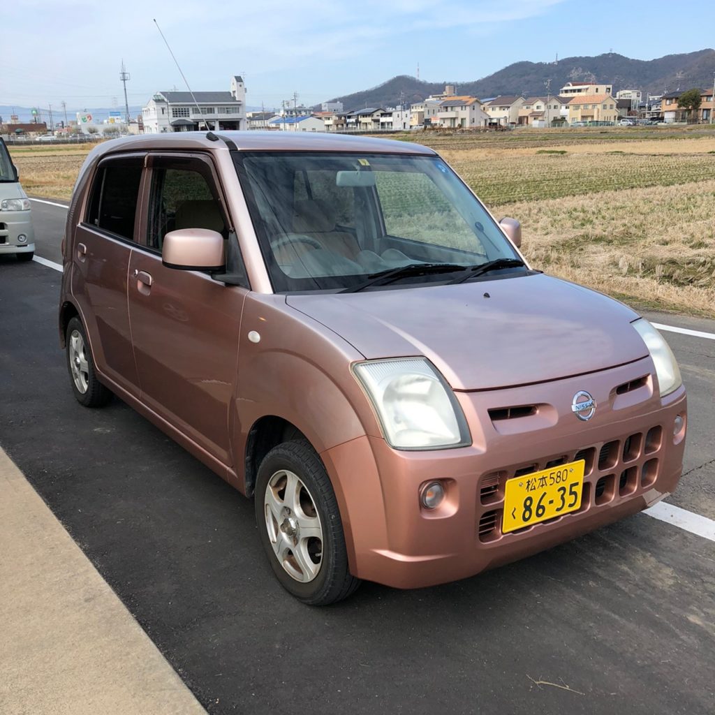 【sold】総額7.8万円 平成19年式 日産 ピノ S FOUR (HC24S) 4WD 