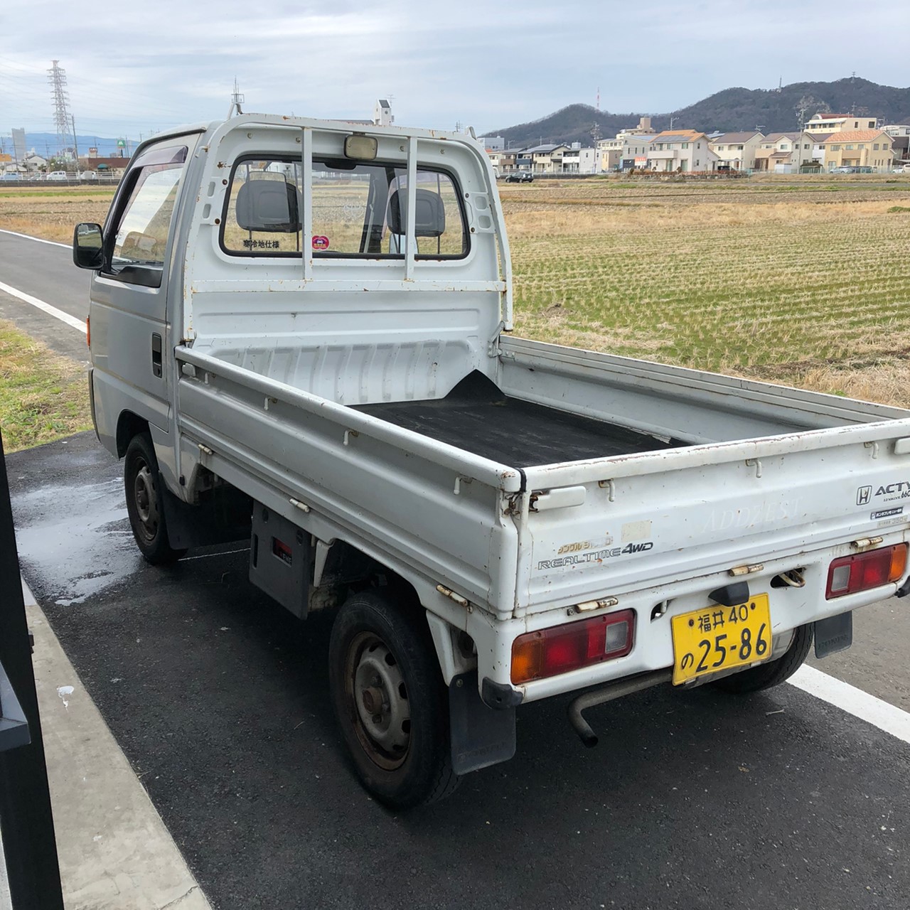 sold】総額7.8万円 平成2年式 ホンダ アクティ トラック4WD (HA4) 10.9 