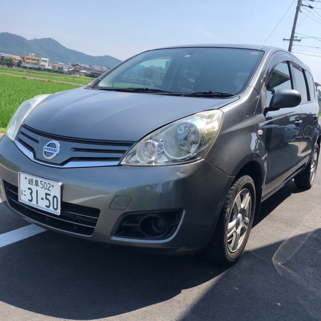 【sold】総額12.9万円 インテリキー 走行少ない 平成21年式 日産 ノート 15X(E11) 5.3万キロ 車検令和3年1月 グレー |  岐阜激安中古車ショップ【ウェリナU15】