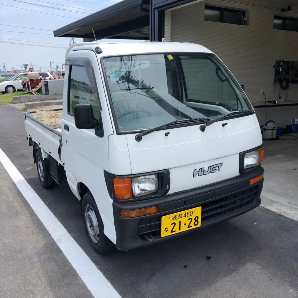 sold】総額12.9万円☆エアコン付軽トラ☆4WD☆平成8年式 ダイハツ