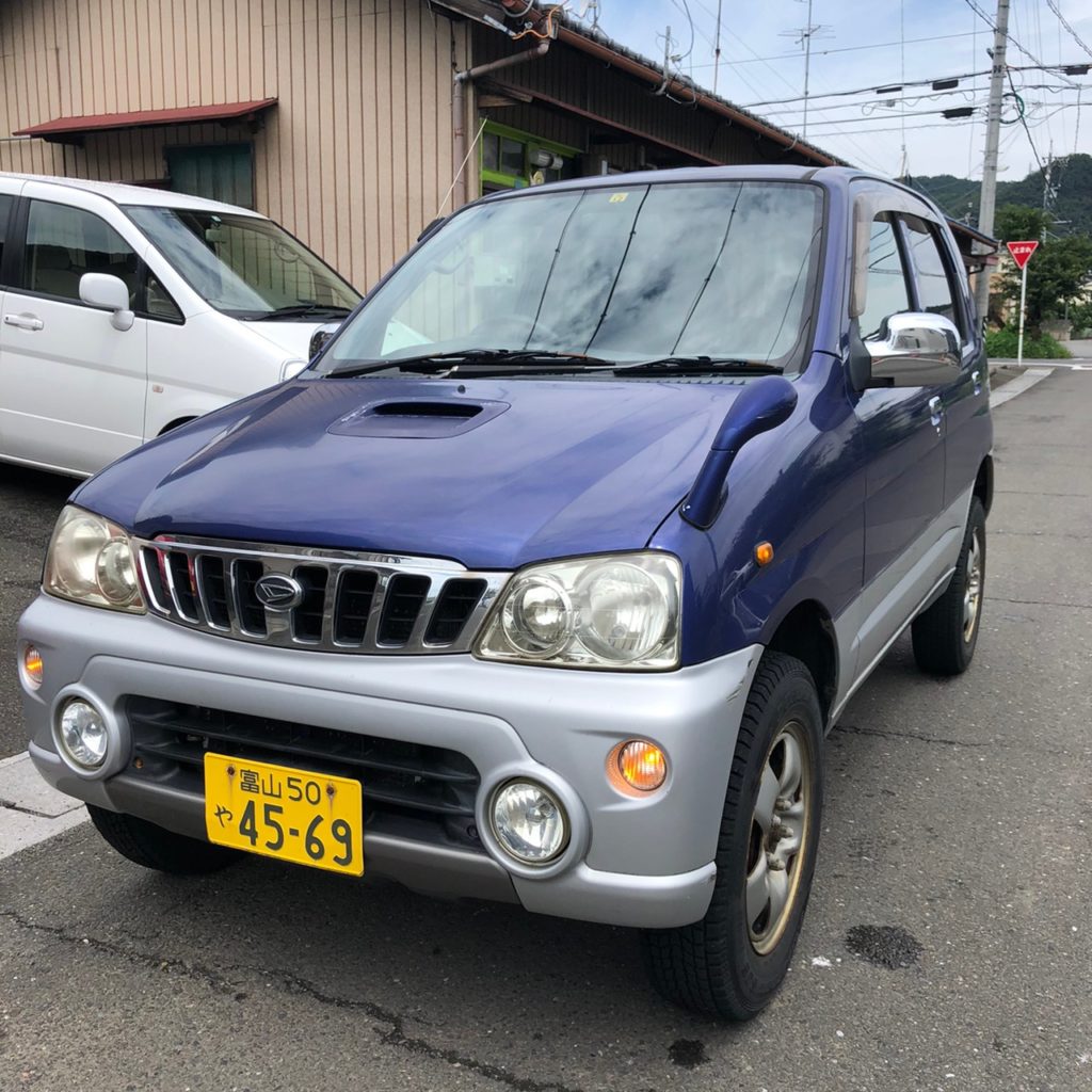 【sold】【値下】総額9.9→7.9万円 4WD ターボ 平成15年式 ダイハツ テリオスキッド X (J111G) 10.0万キロ  車検令和2年12月 アオ | 岐阜激安中古車ショップ【ウェリナU15】