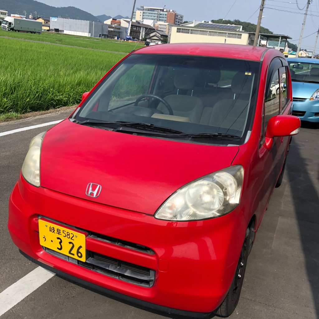 sold】総額9.9万円☆走行8万キロ台☆平成20年式 ホンダ ライフ Fタイプ 特別仕様車ハッピースペシャル(JB5) 8.8万キロ 車検令和3年2月  アカ | 岐阜激安中古車ショップ【ウェリナU15】