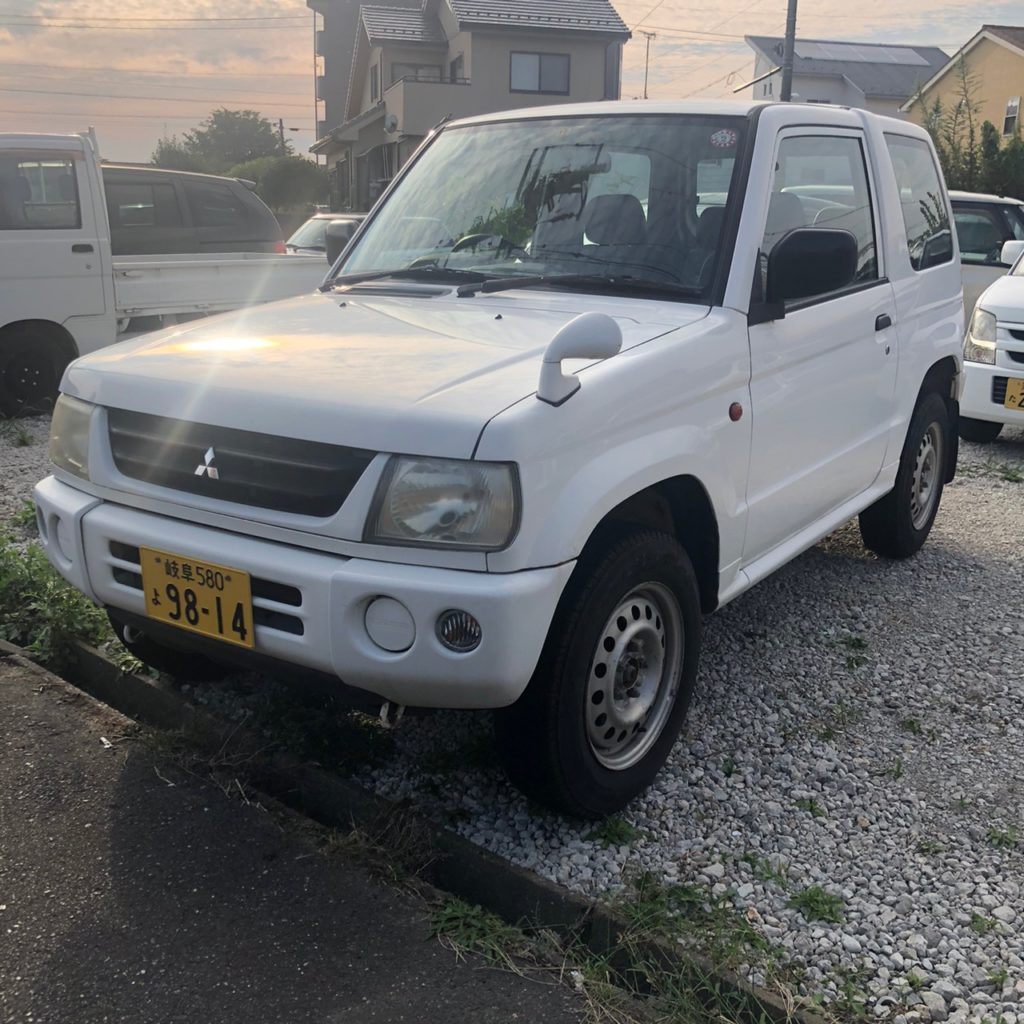 【sold】総額7.9万円 Tベル済 車検ロング 4WD 平成12年式 三菱