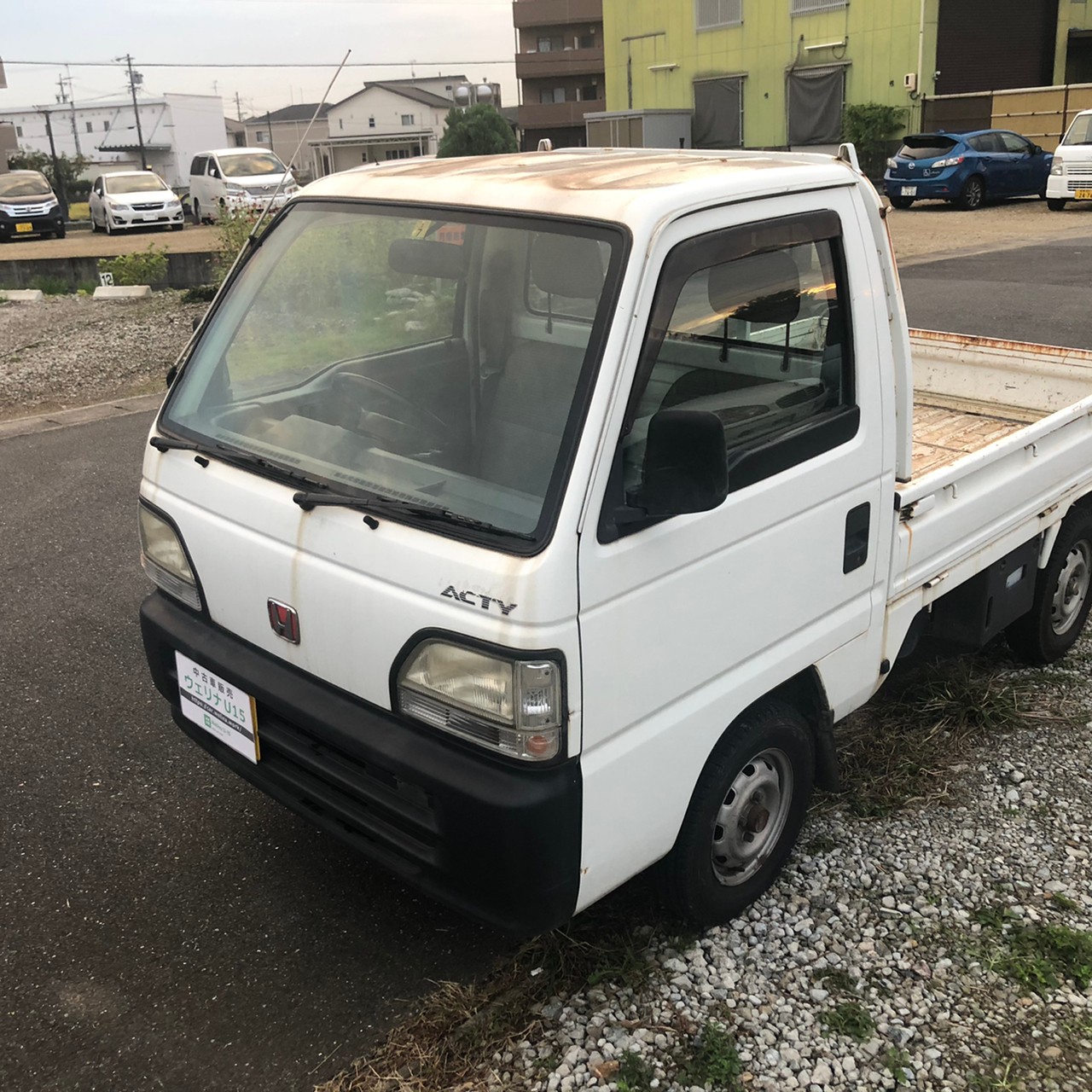 sold】総額9.9万円☆人気のエアコン付き軽トラ☆平成10年式 ホンダ アクティ トラック(HA3) 8.9万キロ 車検令和3年7月 ホワイト |  岐阜激安中古車ショップ【ウェリナU15】