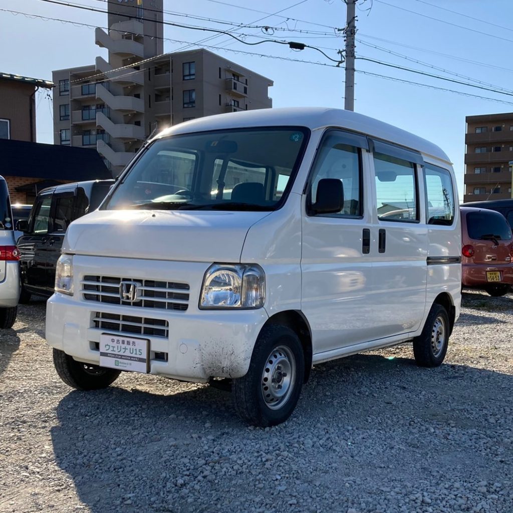 【sold】総額18.9万円 4WD Tベル交換 人気のオートマ軽箱バン ハイルーフ 平成17年式 ホンダ アクティバン SDX(HH6)  13.3万キロ 車検令和3年5月 ホワイト | 岐阜激安中古車ショップ【ウェリナU15】