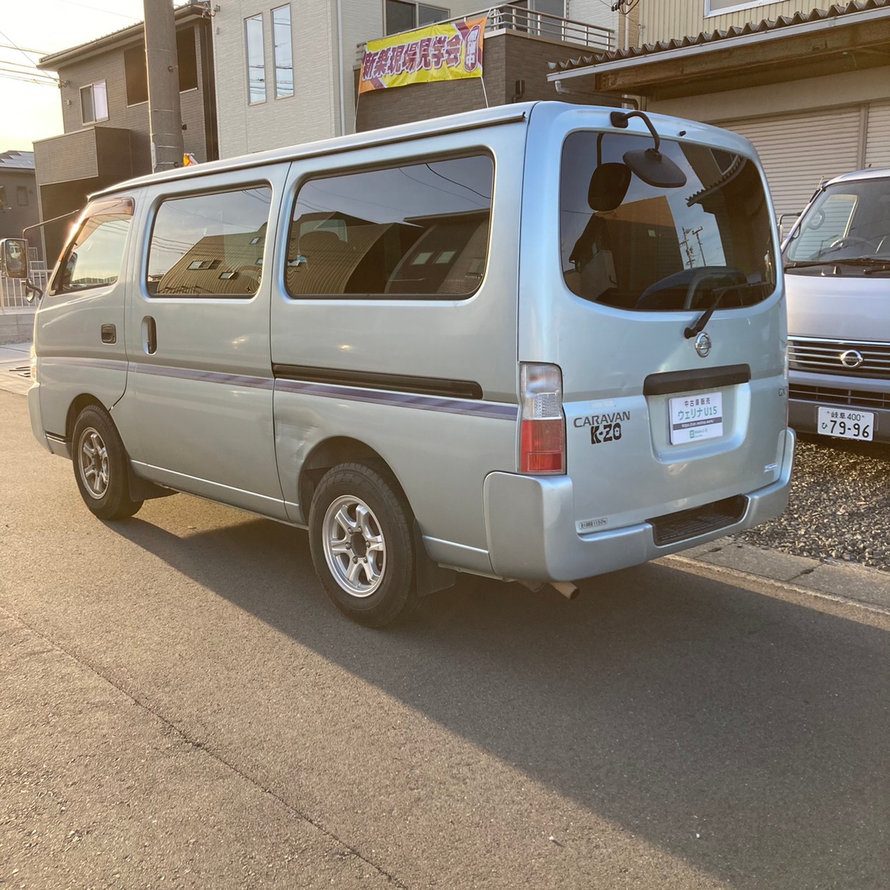 sold】総額29.9万円☆作業車に最適☆ナビTV☆室内広々☆Tチェーン☆平成15年式 日産 キャラバン GX(VPE25)2000cc ガソリン  18.6万キロ 車検令和4年3月 グリーン系 | 岐阜激安中古車ショップ【ウェリナU15】