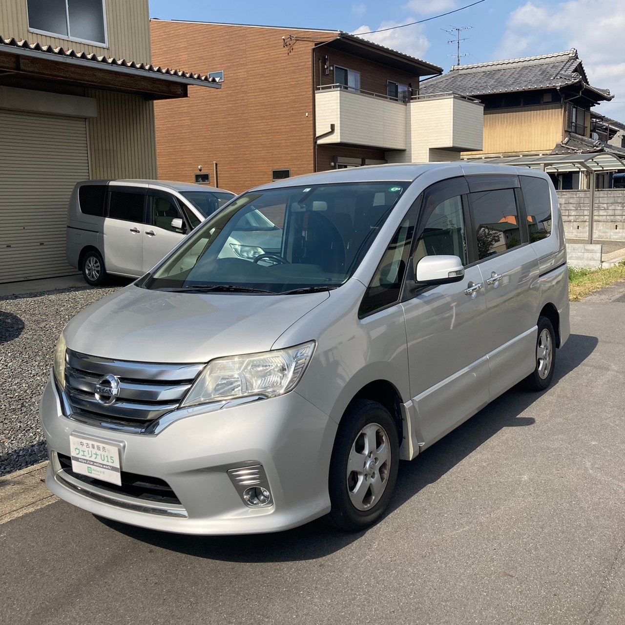 Sold 総額27 0万円 車検r5年5月 4wd ナビ 両pスラ 後席モニタ 平成23年式 日産 セレナ ハイウェイスターjパッケージ4wd Fnc26 00cc 22 3万キロ 車検r5年5月 シルバー 岐阜激安中古車ショップ ウェリナu15