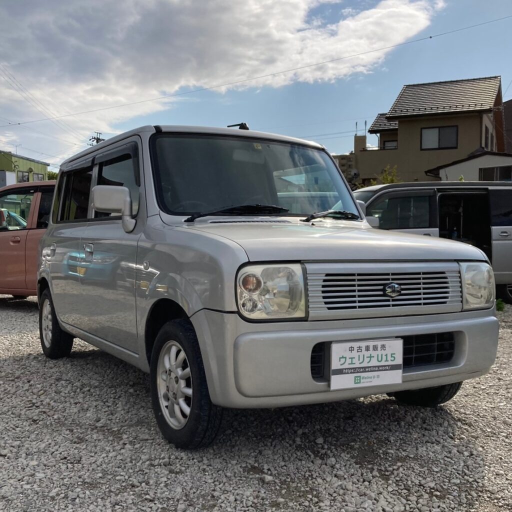 【sold】総額7.0万円 4WD ナビ ETC Tチェーン 平成16年式 スズキ アルトラパン X 4WD(HE21S) 16.5万キロ  車検令和3年11月 シルバー | 岐阜激安中古車ショップ【ウェリナU15】