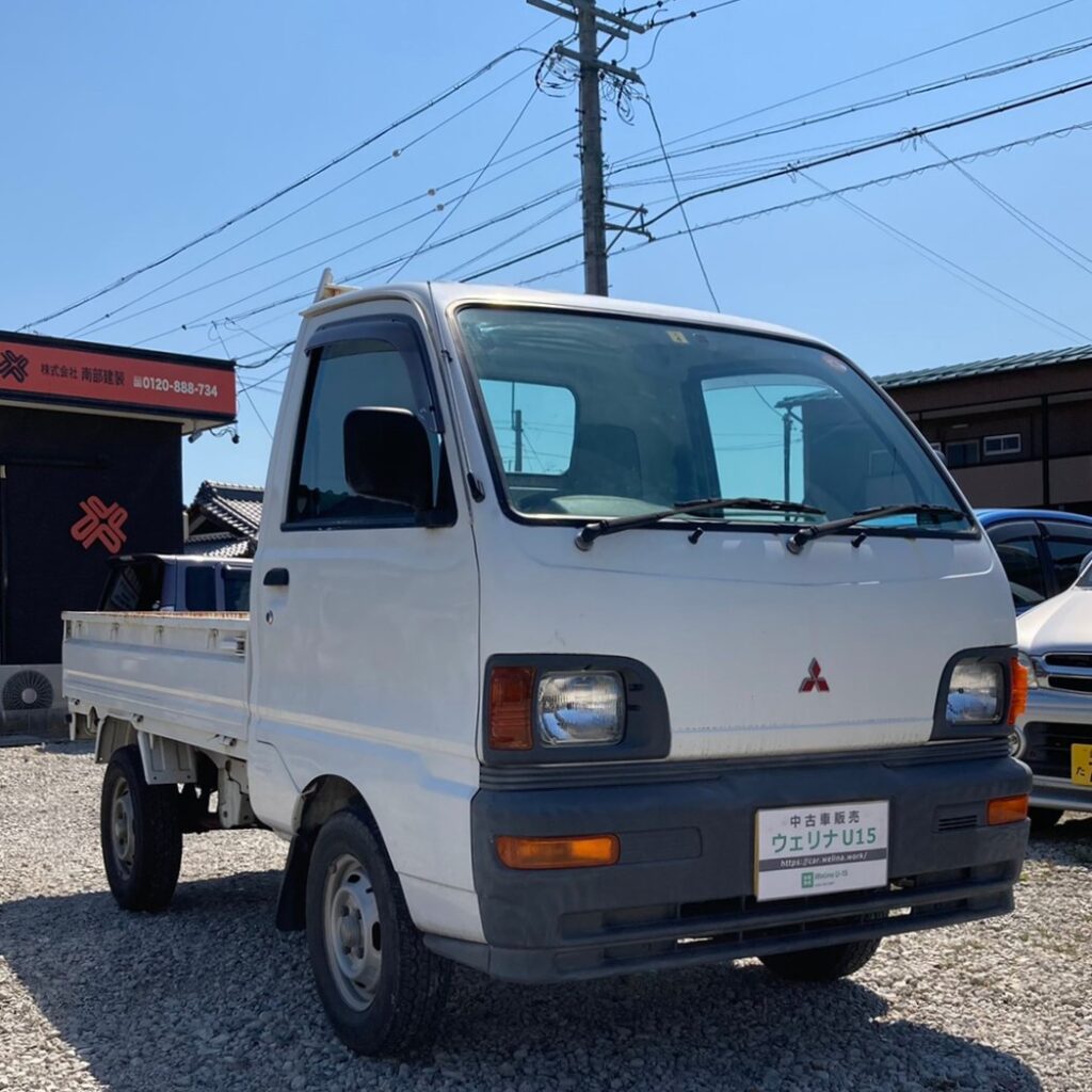 sold】総額12.5万円☆車検R5年4月☆エアコン付軽トラ☆走行2万キロ台☆ETC☆平成10年式 三菱 ミニキャブ トラック(U41T) 2.7万キロ  車検令和5年4月 ホワイト | 岐阜激安中古車ショップ【ウェリナU15】