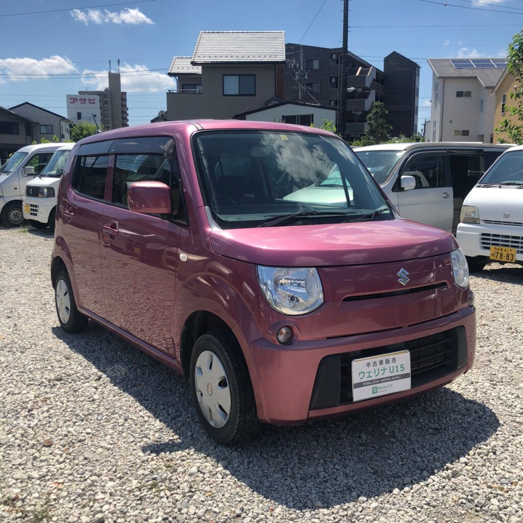 【sold】総額6.0万円 訳アリ格安 Bカメラ 4WD 平成23年式 スズキ MRワゴン G 4WD(MF33S) 17.0万キロ 車検令和4年3月  ピンク | 岐阜激安中古車ショップ【ウェリナU15】