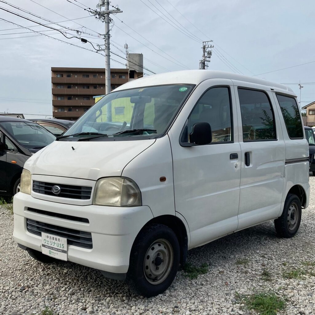 【sold】総額14.0万円 車検R5年8月 人気の軽箱バン Tベルト歴あり キーレス 平成15年式 ダイハツ ハイゼット カーゴ バン(S200V)  12.3万キロ 車検令和5年8月 ホワイト | 岐阜激安中古車ショップ【ウェリナU15】