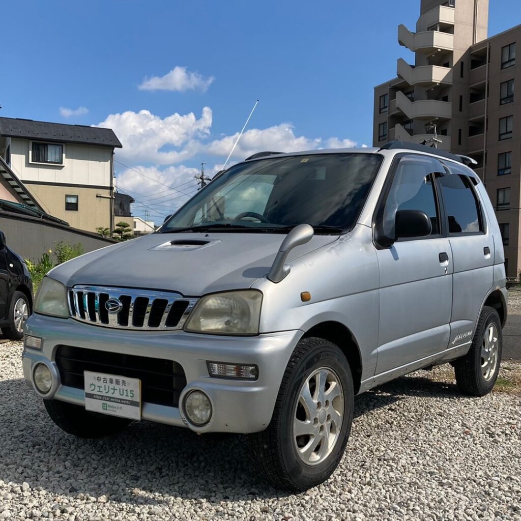 【sold】総額6.0万円 ターボ 4WD 人気の軽SUV 平成10年式 ダイハツ テリオスキッド 4WD(J111G) 11.6万キロ  車検令和4年2月 シルバー | 岐阜激安中古車ショップ【ウェリナU15】