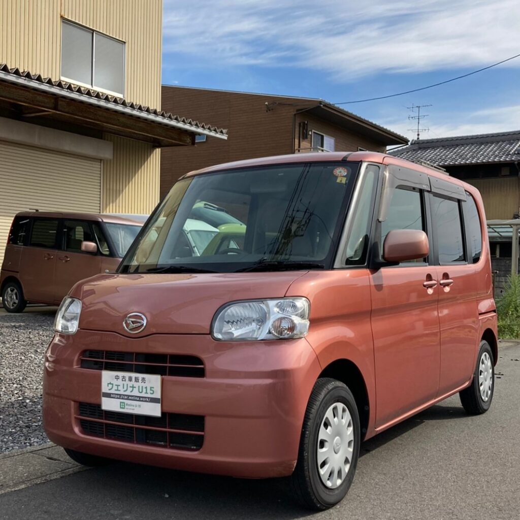 【sold】総額12.0万円 車検R5年4月 TVナビBカメラ ETC 平成20年式 ダイハツ タント L(L375S) 13.0万キロ 車検令和5年4月  オレンジ | 岐阜激安中古車ショップ【ウェリナU15】