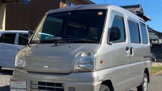 sold】総額14.0万円☆車検R5年11月☆広々軽箱バン☆最大積載量350kg