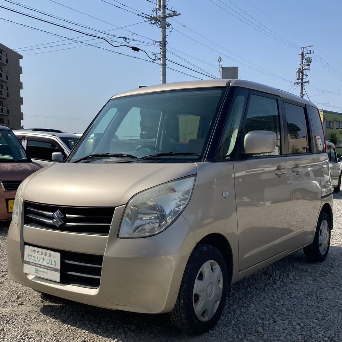 sold】総額17.0万円☆車検R6年5月☆走行8万キロ台☆ナビTV☆ETC☆平成21年式 スズキ パレット G(MK21S) 8.6万キロ 車検 令和6年5月 ゴールド | 岐阜激安中古車ショップ【ウェリナU15】