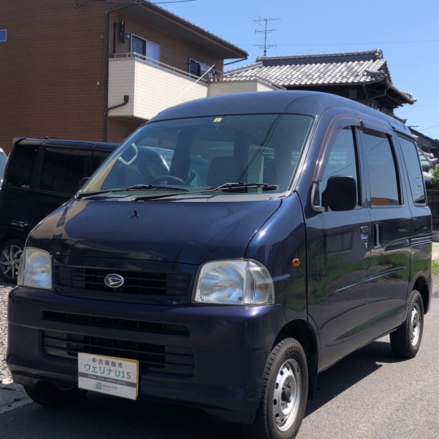 sold】総額9.9万円☆車検R5年8月☆ターボ車内フラットAT軽箱バン☆最大