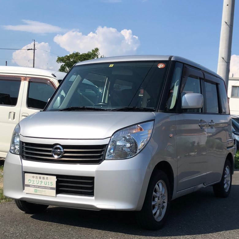 sold】総額15.0万円☆車検R7年8月☆スマキーPスタート☆スライドドア軽ハイトワゴン☆日産 ルークス E(ML21S) 11.7万キロ 平成22年式  シルバー | 岐阜激安中古車ショップ【ウェリナU15】