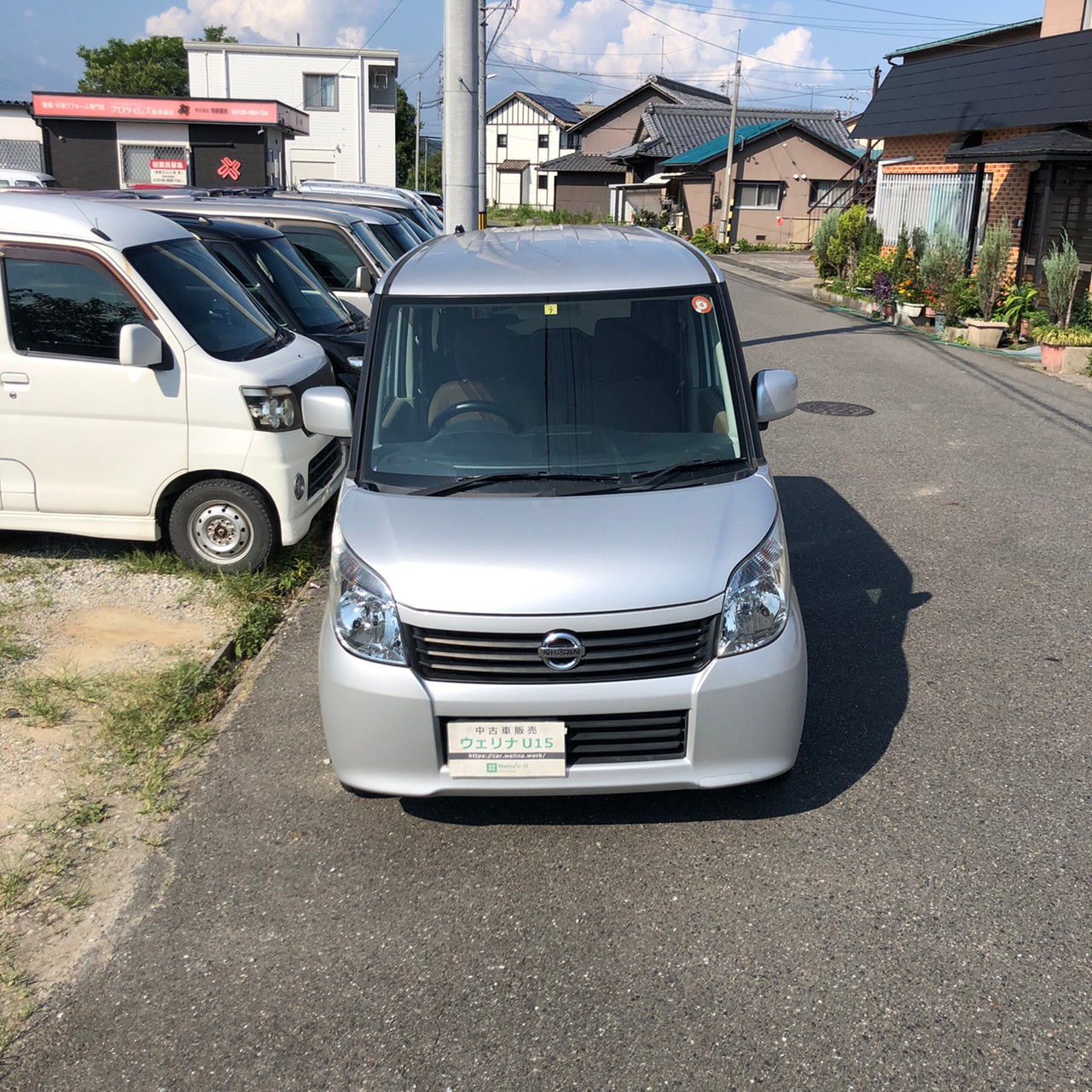 sold】総額15.0万円☆車検R7年8月☆スマキーPスタート☆スライドドア軽ハイトワゴン☆日産 ルークス E(ML21S) 11.7万キロ 平成22年式  シルバー | 岐阜激安中古車ショップ【ウェリナU15】