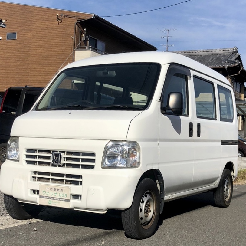 sold】総額16.5万円☆車検R7年11月☆4WD☆H23年式☆車内フラットAT軽箱バン☆Tベル済☆ホンダ アクティバン 4WD SDX(HH6)  14.8万キロ 平成23年式 ホワイト | 岐阜激安中古車ショップ【ウェリナU15】