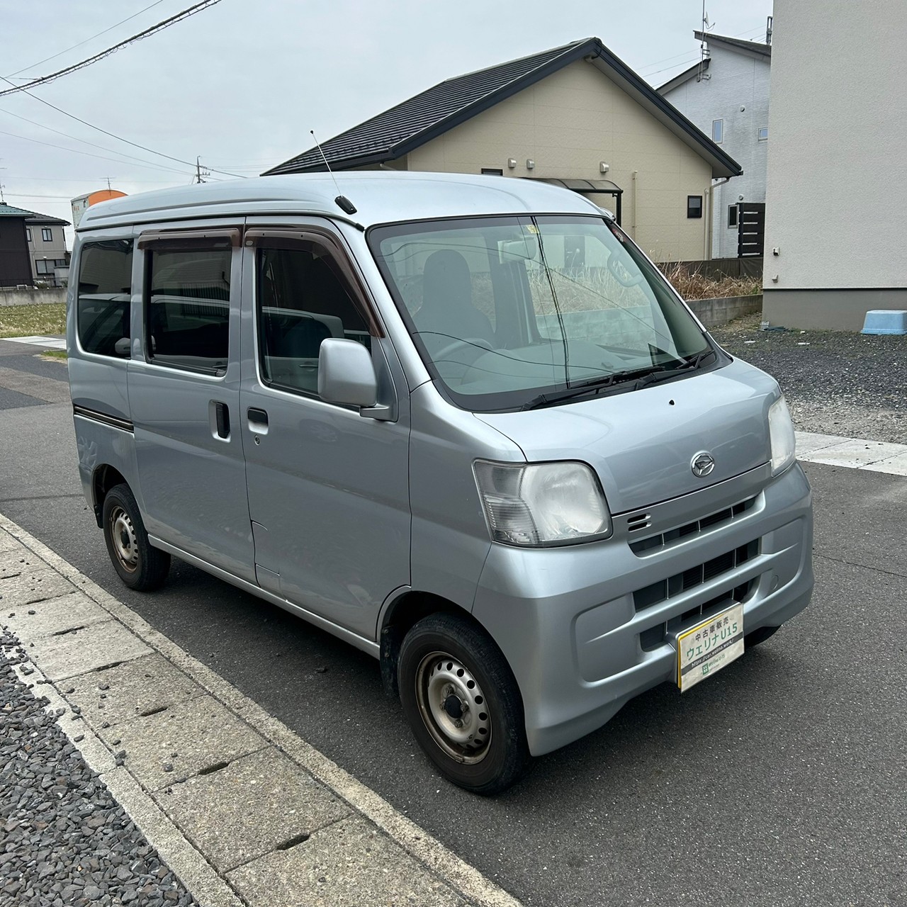 sold】総額22.0万円☆車検R7年7月☆H27年式☆ETC☆キーレス☆車内広々フラットAT軽箱バン☆PW付☆ダイハツ ハイゼットバン  DX(S321V) 15.7万キロ 平成27年式 シルバー | 岐阜激安中古車ショップ【ウェリナU15】