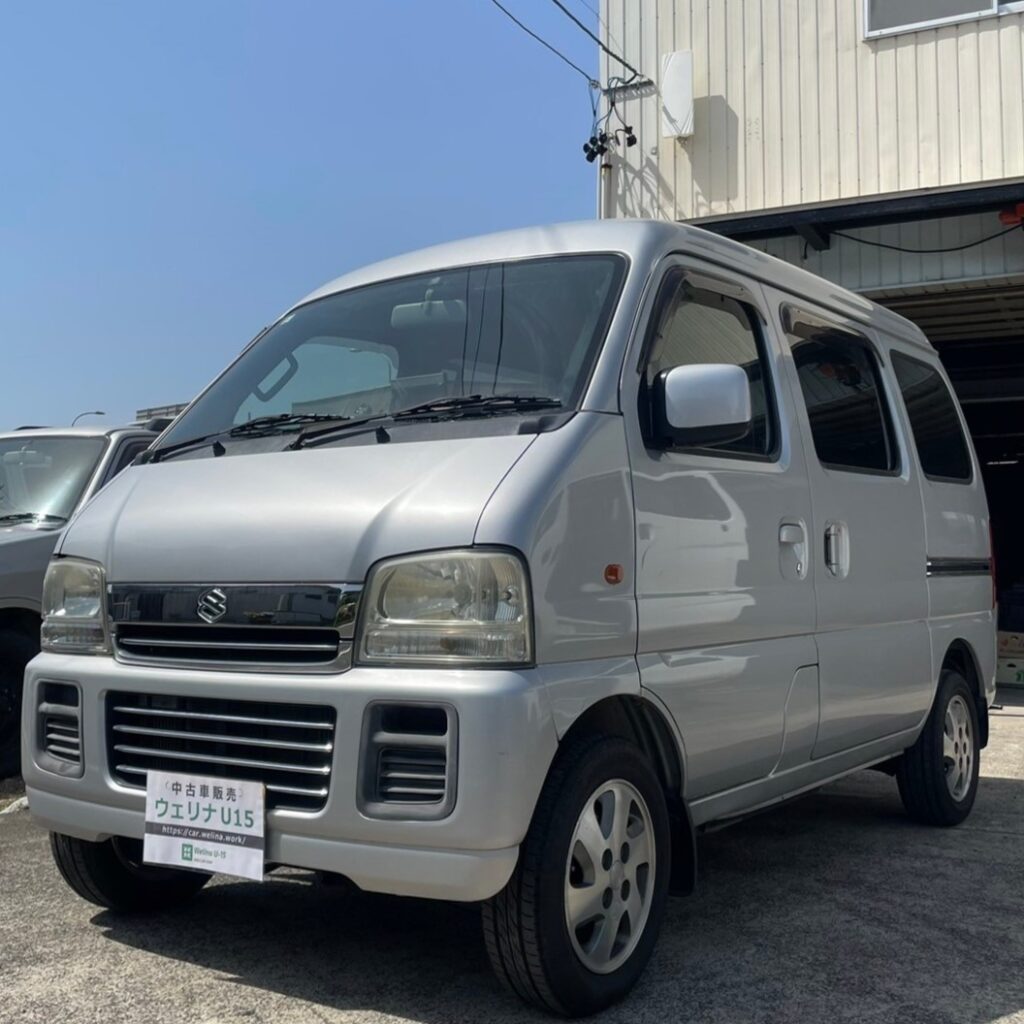 sold】総額18.0万円☆車検R8年2月☆ターボ☆車内広々フラットAT軽箱バン☆ETC☆スズキ エブリィバン ジョインターボ ハイルーフ(DA62V)  11.1万キロ 平成16年式 シルバー | 岐阜激安中古車ショップ【ウェリナU15】