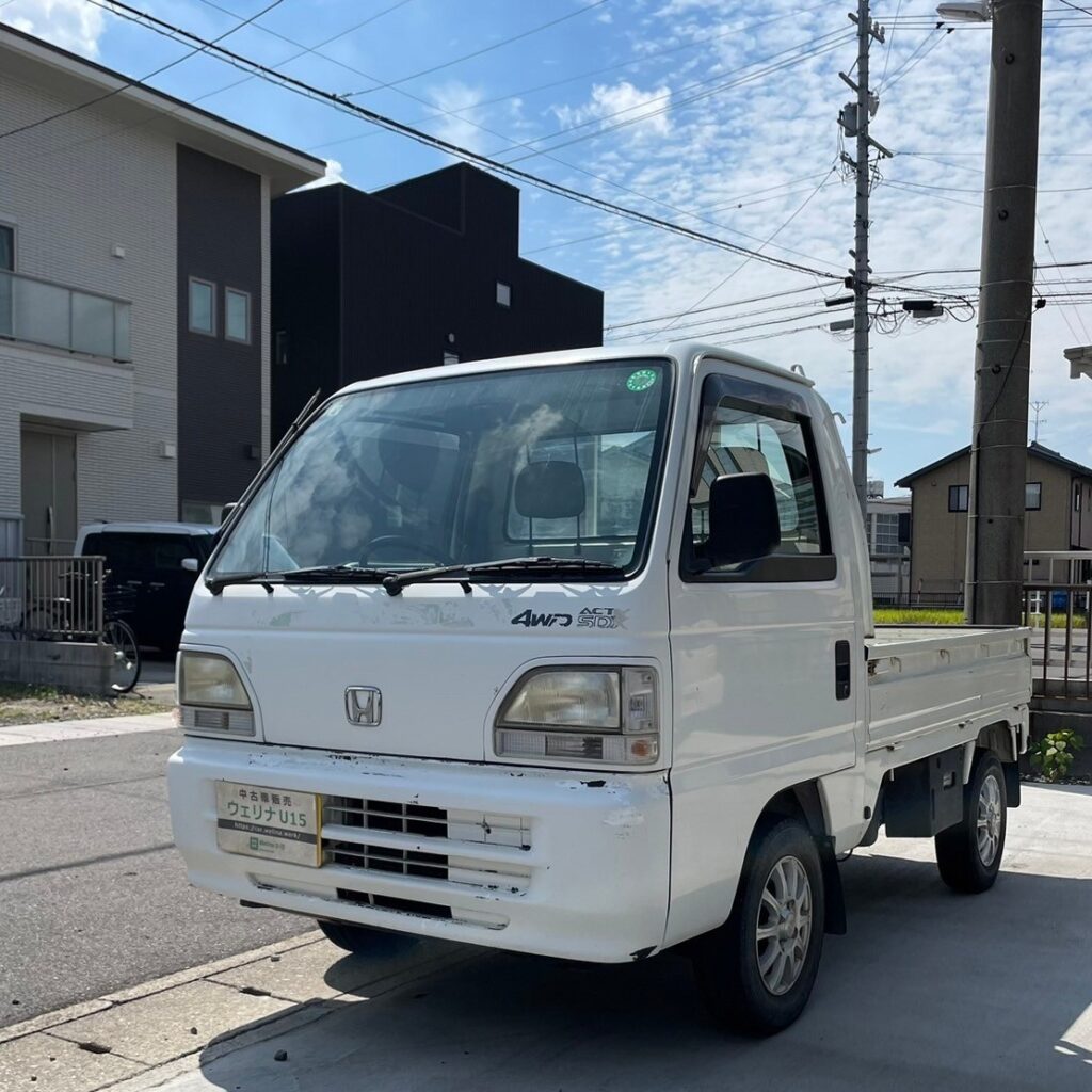 sold】総額15.0万円☆4WD軽トラ☆Tベル済み☆平成10年式ホンダアクティトラック4WD(HA4)15.3万キロ車検令和8年4月 ホワイト |  岐阜激安中古車ショップ【ウェリナU15】