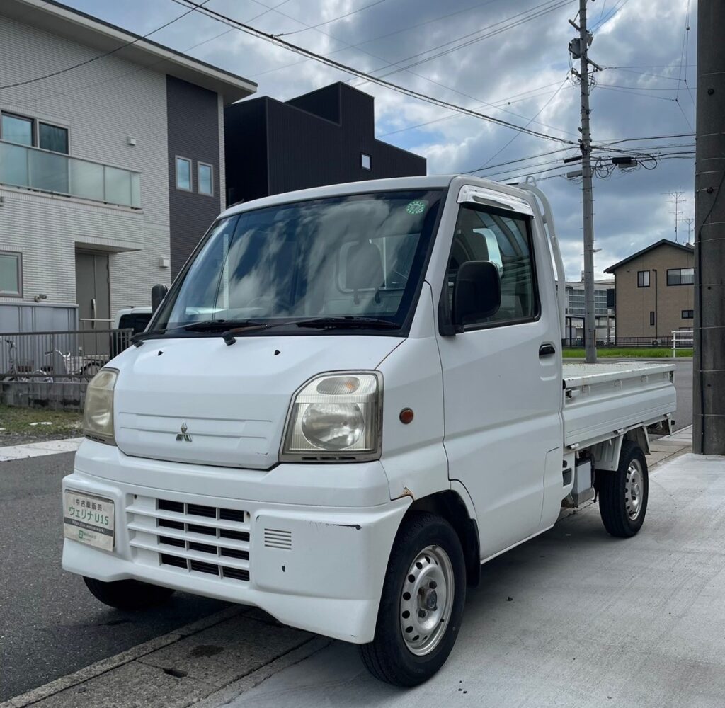 sold】総額15.0万円☆タイベル交換歴あり☆ETC☆平成12年式 三菱ミニキャブトラック(U61T)18.2万キロ車検令和8年9月 ホワイト |  岐阜激安中古車ショップ【ウェリナU15】